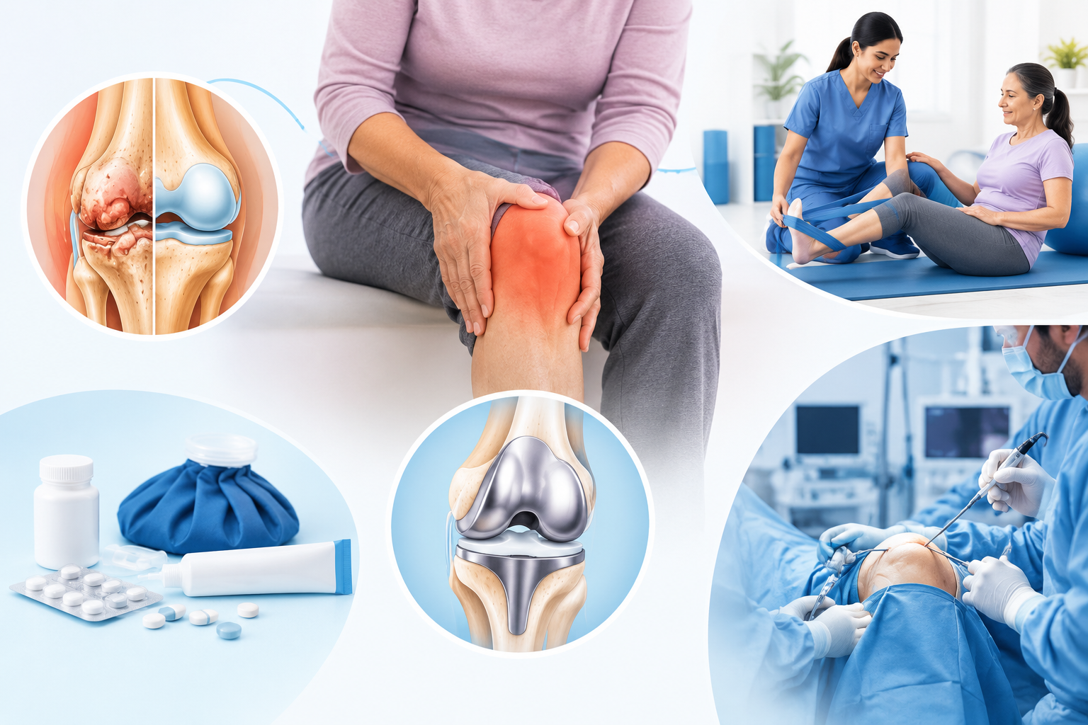 When Is Knee Replacement Necessary Treatment Options, Physiotherapy and Surgery