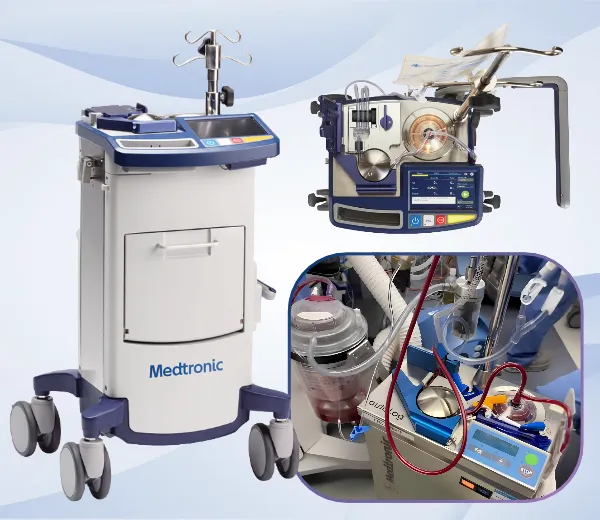 Medtronic autoLog IQ autotransfusion system for blood recovery during surgery at Shree Hospitals Medtronic autoLog IQ autotransfusion system for blood recovery during surgery at Shree Hospitals